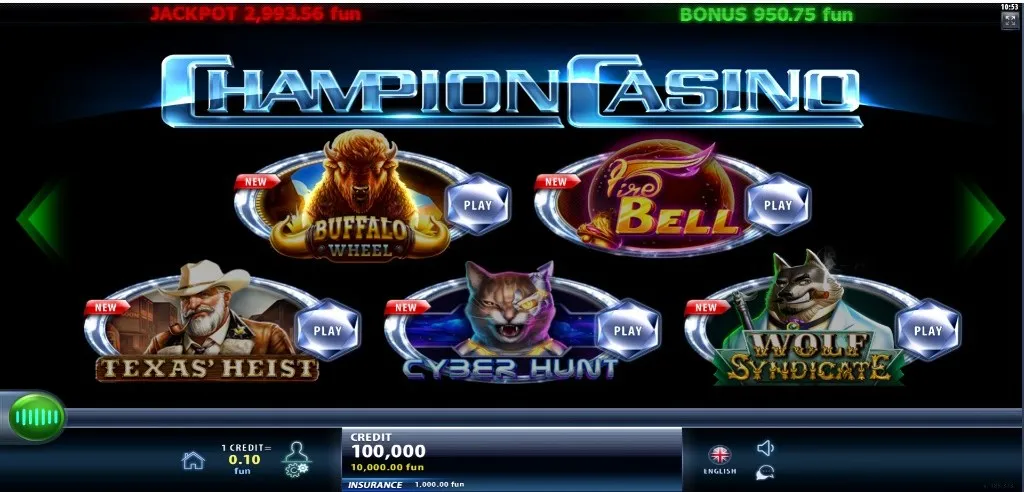 champion casino