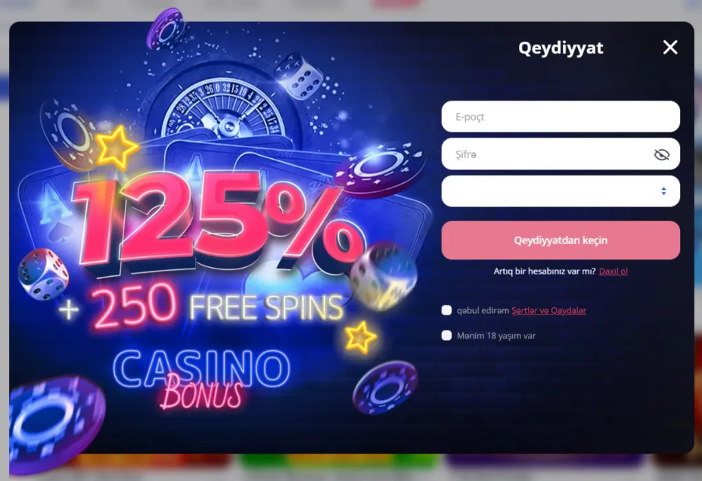 glory casino qeydiyyat