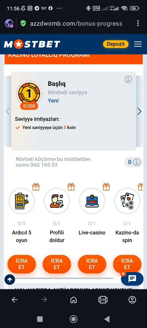 mostbet mobil versiya