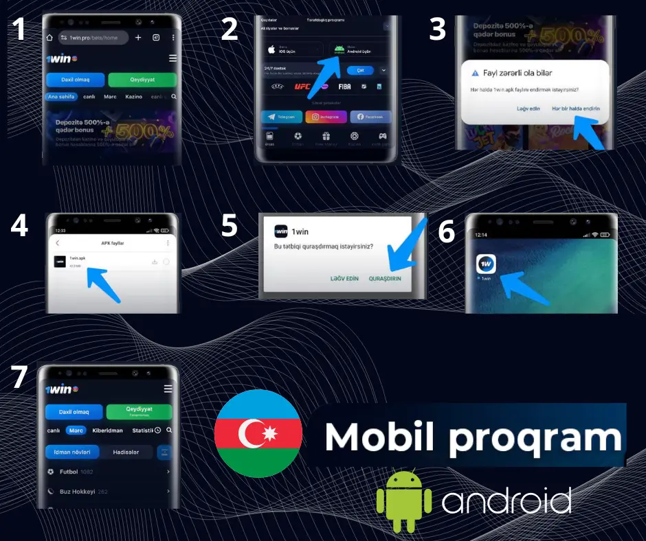 mobil proqram android